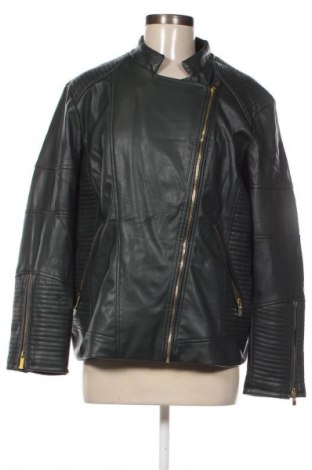 Damen Lederjacke Catherine Malandrino, Größe XL, Farbe Grün, Preis 42,99 €