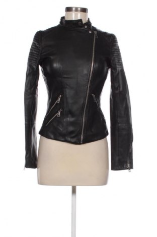 Damen Lederjacke H&M, Größe XS, Farbe Schwarz, Preis € 30,00