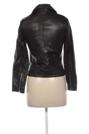 Damen Lederjacke Mango, Größe XS, Farbe Schwarz, Preis 56,99 €