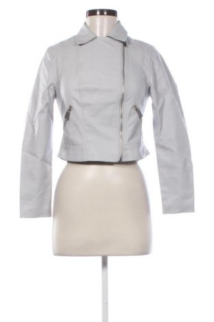 Geacă de piele pentru femei New Look, Mărime XS, Culoare Gri, Preț 196,99 Lei
