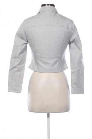 Geacă de piele pentru femei New Look, Mărime XS, Culoare Gri, Preț 196,99 Lei