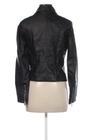Damen Lederjacke New Look, Größe S, Farbe Schwarz, Preis 40,99 €