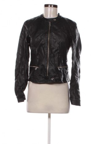 Damen Lederjacke Pimkie, Größe S, Farbe Schwarz, Preis € 14,99