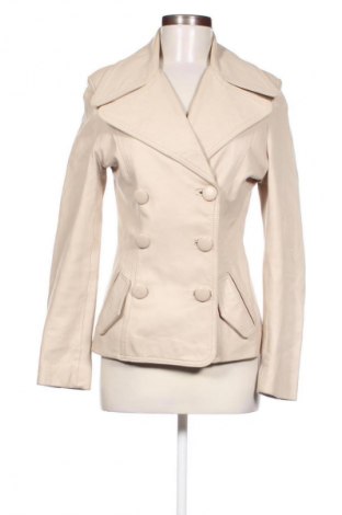 Damen Lederjacke Unbranded, Größe M, Farbe Beige, Preis 66,99 €