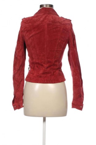 Damska kurtka skórzana Vero Moda, Rozmiar XS, Kolor Czerwony, Cena 291,99 zł