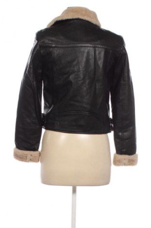 Дамско кожено яке Vero Moda, Размер S, Цвят Черен, Цена 25,99 лв.