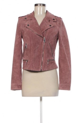 Damen Lederjacke Vero Moda, Größe M, Farbe Aschrosa, Preis € 61,99