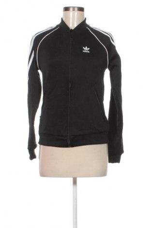 Γυναικεία αθλητική ζακέτα Adidas, Μέγεθος XS, Χρώμα Μαύρο, Τιμή 30,99 €