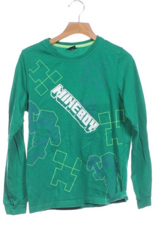 Bluză pentru copii GTS, Mărime 8-9y/ 134-140 cm, Culoare Verde, Preț 60,67 Lei