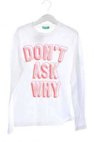 Kinder Shirt United Colors Of Benetton, Größe 8-9y/ 134-140 cm, Farbe Weiß, Preis € 11,76