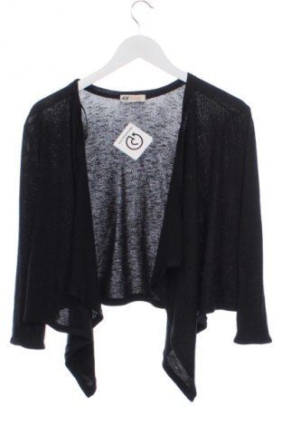 Kinder Strickjacke H&M, Größe 9-10y/ 140-146 cm, Farbe Schwarz, Preis € 5,99