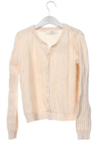 Kinder Strickjacke H&M, Größe 8-9y/ 134-140 cm, Farbe Ecru, Preis € 9,00