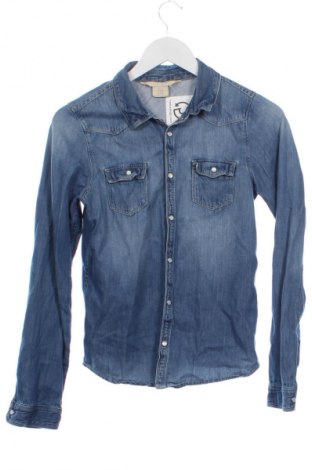 Cămașă pentru copii H&M, Mărime 13-14y/ 164-168 cm, Culoare Albastru, Preț 20,99 Lei