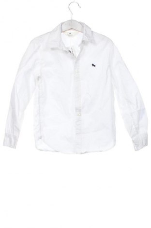 Kinderhemd H&M, Größe 5-6y/ 116-122 cm, Farbe Weiß, Preis € 5,83