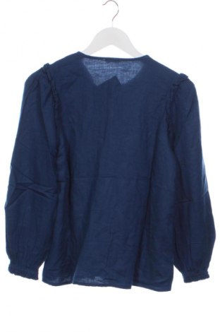 Kinderhemd Mango, Größe 13-14y/ 164-168 cm, Farbe Blau, Preis € 3,99