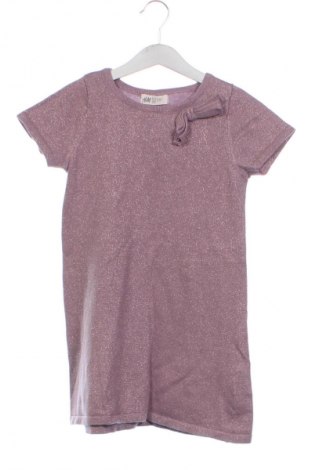 Kinderkleid H&M, Größe 6-7y/ 122-128 cm, Farbe Aschrosa, Preis € 12,00