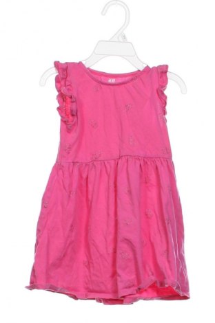 Παιδικό φόρεμα H&M, Μέγεθος 2-3y/ 98-104 εκ., Χρώμα Ρόζ , Τιμή 12,28 €
