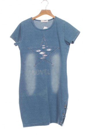 Kinderkleid Kids, Größe 11-12y/ 152-158 cm, Farbe Blau, Preis € 10,99