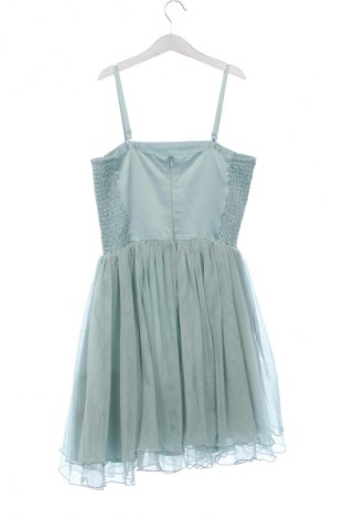 Dětské šaty  Kids By Lindex, Velikost 14-15y/ 168-170 cm, Barva Zelená, Cena  219,00 Kč