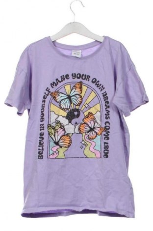 Dziecięcy T-shirt Page One, Rozmiar 12-13y/ 158-164 cm, Kolor Fioletowy, Cena 26,97 zł