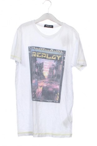 Παιδικό μπλουζάκι Replay, Μέγεθος 11-12y/ 152-158 εκ., Χρώμα Λευκό, Τιμή 11,99 €
