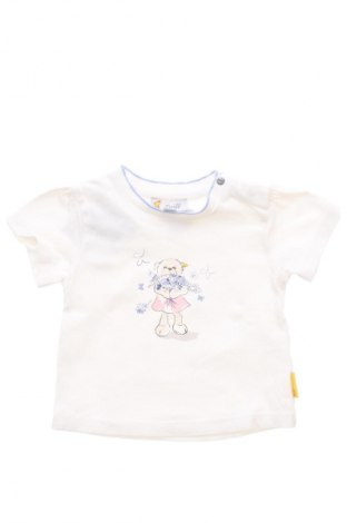 Kinder T-Shirt Steiff, Größe 2-3m/ 56-62 cm, Farbe Weiß, Preis € 7,99