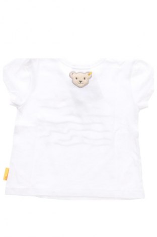 Kinder T-Shirt Steiff, Größe 2-3m/ 56-62 cm, Farbe Weiß, Preis € 7,99