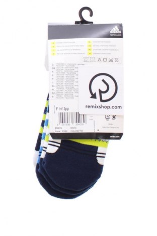 Kinder Socken Adidas, Größe 22y, Farbe Mehrfarbig, Preis € 10,00