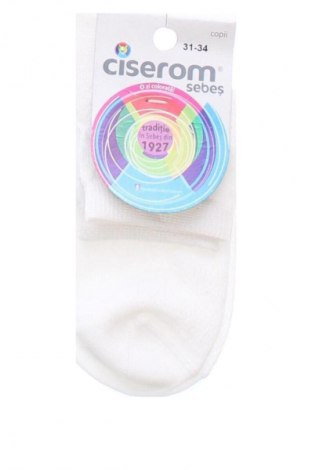 Kinder Socken Unbranded, Größe 31y, Farbe Weiß, Preis € 6,22