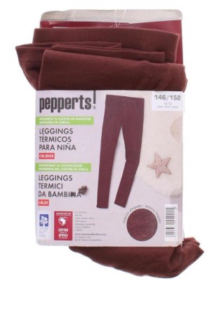 Dziecięce legginsy Pepperts!, Rozmiar 10-11y/ 146-152 cm, Kolor Brązowy, Cena 53,29 zł