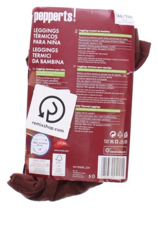 Dziecięce legginsy Pepperts!, Rozmiar 10-11y/ 146-152 cm, Kolor Brązowy, Cena 53,29 zł