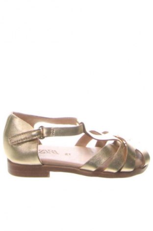 Kinder Sandalen Zara, Größe 21, Farbe Golden, Preis € 8,99
