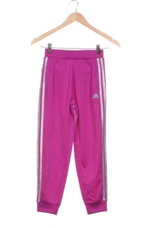 Παιδική κάτω φόρμα Adidas, Μέγεθος 7-8y/ 128-134 εκ., Χρώμα Βιολετί, Τιμή 21,99 €