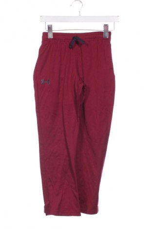 Kinder Sporthose Under Armour, Größe 10-11y/ 146-152 cm, Farbe Rot, Preis 23,99 €