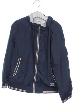 Детско яке H&M, Размер 6-7y/ 122-128 см, Цвят Син, Цена 21,99 лв.