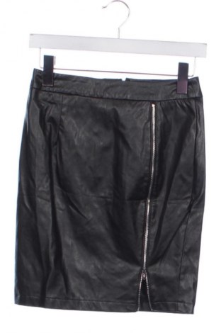 Lederrock SHEIN, Größe XS, Farbe Schwarz, Preis € 9,72