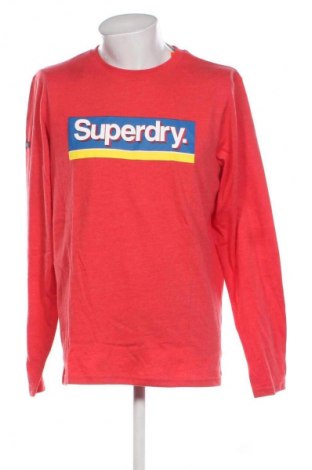 Мъжка блуза Superdry, Размер XXL, Цвят Червен, Цена 70,99 лв.