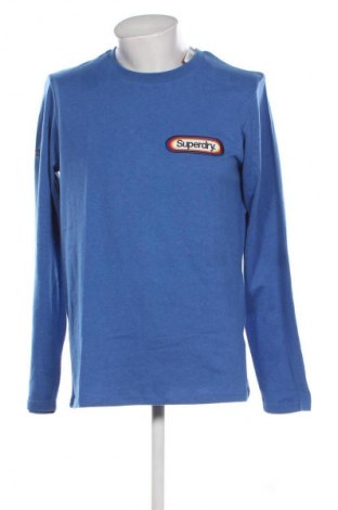 Ανδρική μπλούζα Superdry, Μέγεθος L, Χρώμα Μπλέ, Τιμή 15,99 €