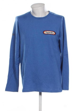 Мъжка блуза Superdry, Размер XL, Цвят Син, Цена 70,99 лв.