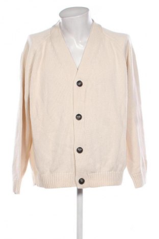 Herren Strickjacke Zara, Größe L, Farbe Ecru, Preis € 12,99
