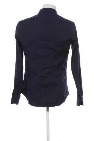 Herrenhemd Bigotti, Größe M, Farbe Blau, Preis 14,99 €