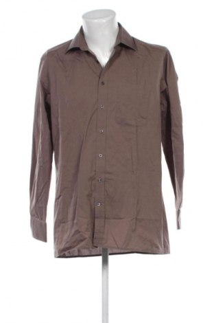 Herrenhemd Christian Berg, Größe L, Farbe Braun, Preis € 7,99