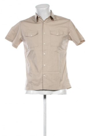 Herrenhemd Core By Jack & Jones, Größe S, Farbe Beige, Preis 7,99 €