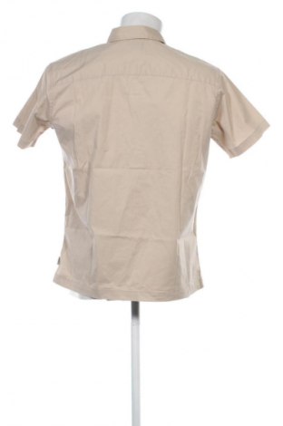Herrenhemd Core By Jack & Jones, Größe M, Farbe Beige, Preis 16,99 €