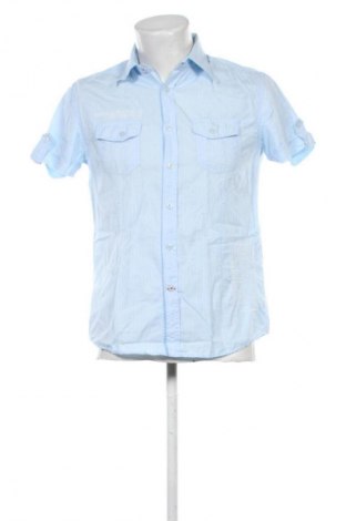 Ανδρικό πουκάμισο Jack & Jones, Μέγεθος M, Χρώμα Μπλέ, Τιμή 18,99 €