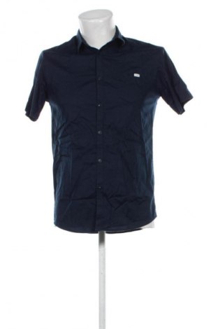 Ανδρικό πουκάμισο Jack & Jones, Μέγεθος S, Χρώμα Μπλέ, Τιμή 16,99 €