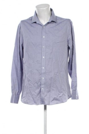Мъжка риза Marks & Spencer, Размер XL, Цвят Син, Цена 27,99 лв.