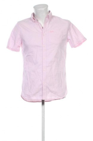 Męska koszula Superdry, Rozmiar S, Kolor Różowy, Cena 45,99 zł