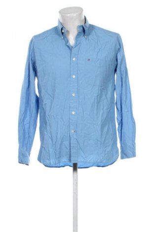 Męska koszula Tommy Hilfiger, Rozmiar M, Kolor Niebieski, Cena 245,99 zł