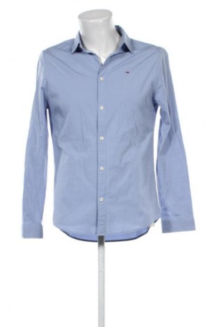 Férfi ing Tommy Jeans, Méret L, Szín Kék, Ár 16 739 Ft